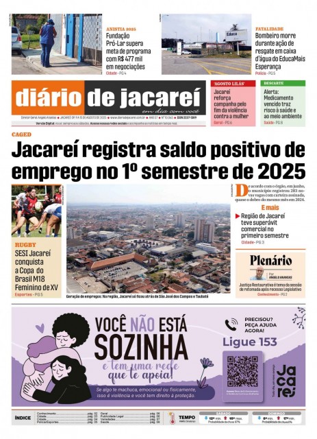 De 09 a 15 de agosto de 2025
